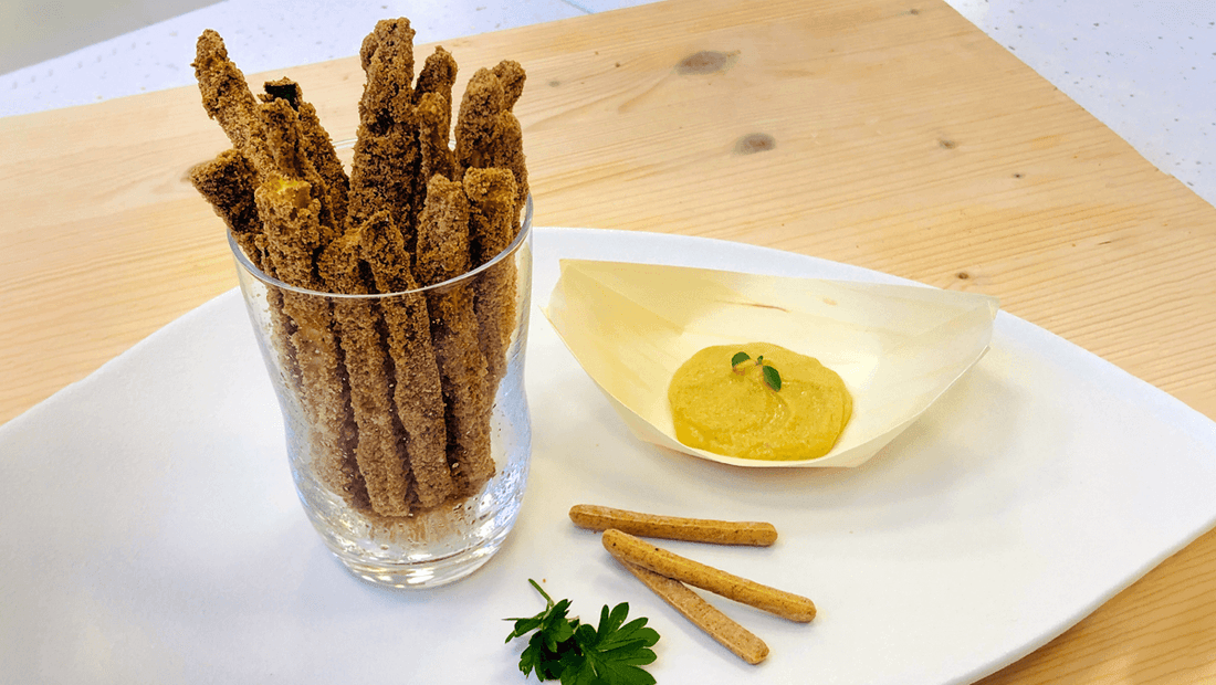 Bastoncini di zucchine croccanti