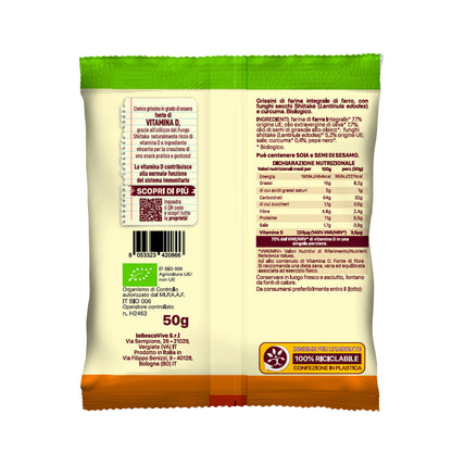 Grissini alla Curcuma & Shiitake BIO 50g